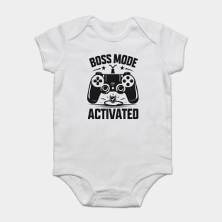 Boss Mode Activated Baby Bodysuit